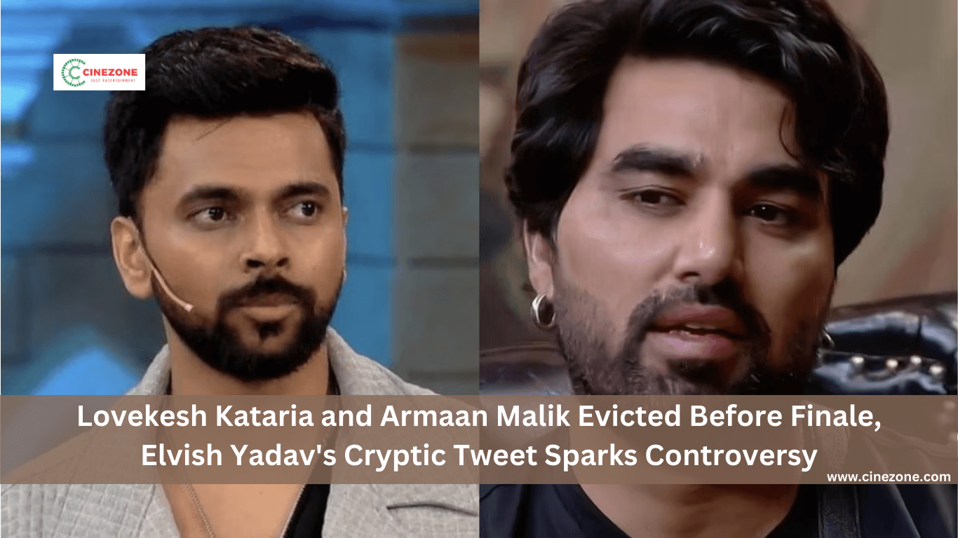 Lovekesh Kataria and Armaan Malik Evicted Before Finale, Elvish Yadav's Cryptic Tweet Sparks Controversy