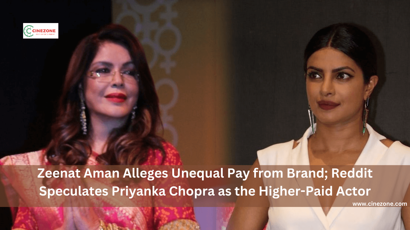 Zeenat Aman Alleges Unequal Pay from Brand priyanka chopra as the higher-paid actor