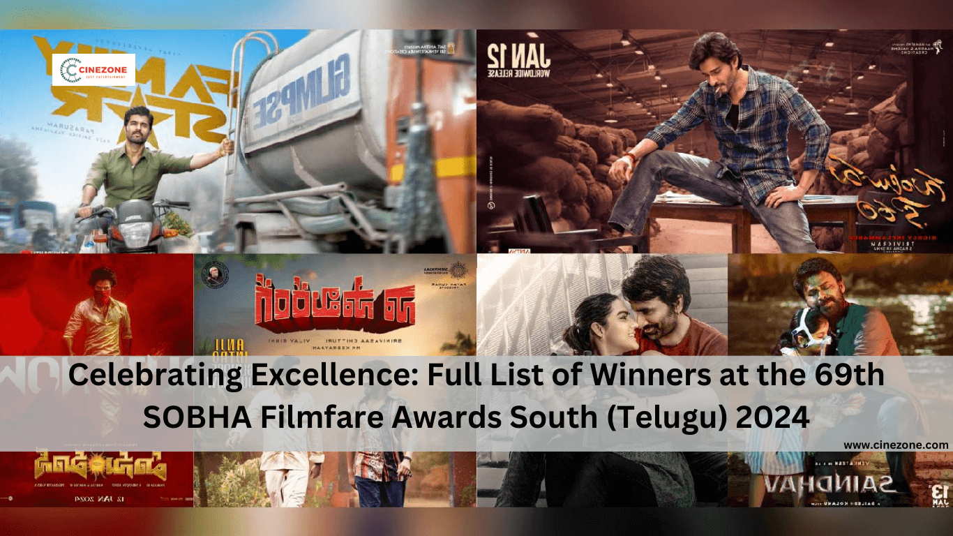 Celebrating Excellence: Full List of Winners at the 69th SOBHA Filmfare Awards South (Telugu) 2024