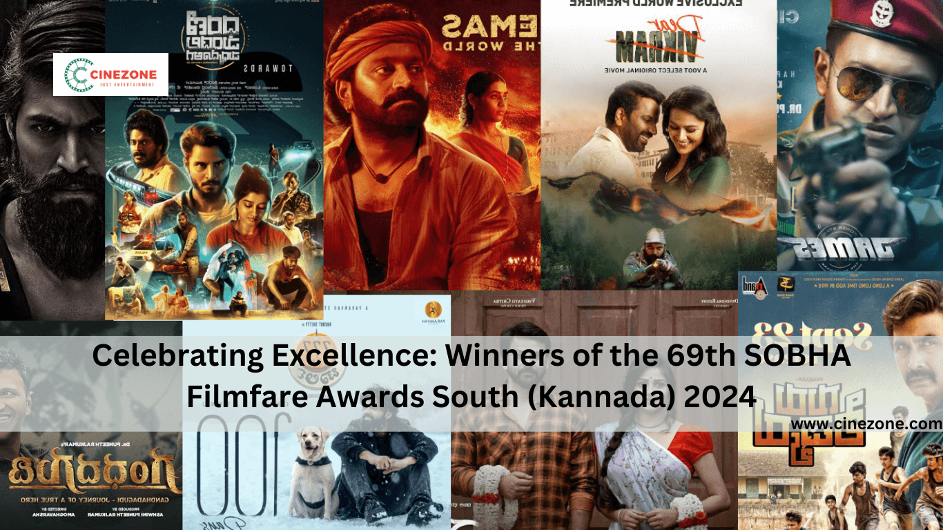 Celebrating Excellence: Kannada Winners of the 69th SOBHA Filmfare Awards 2024