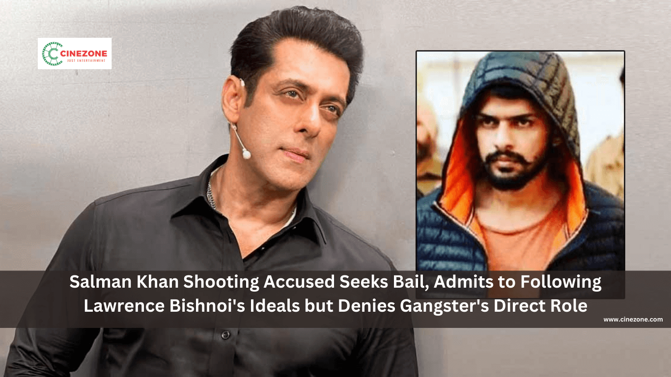 Salman Khan Shooting Accused Seeks Bail, Admits to Following Lawrence Bishnoi's Ideals but Denies Gangster's Direct Role